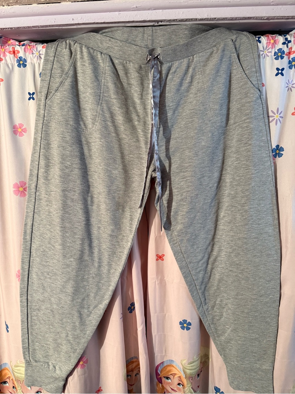 Flora Nikrooz Light Gray Men's Drawstring Joggers